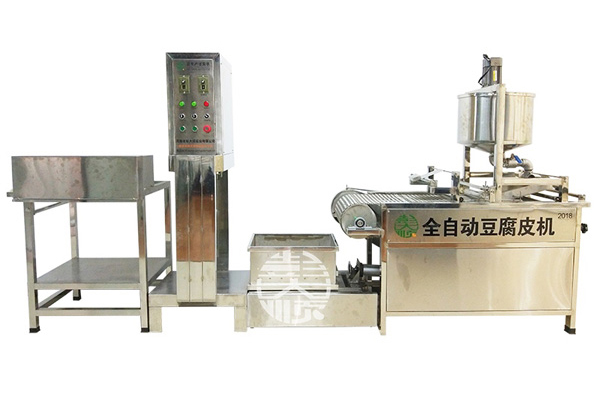 全自動千張機（jī），也是（shì）成為（wéi）全自動豆腐皮機