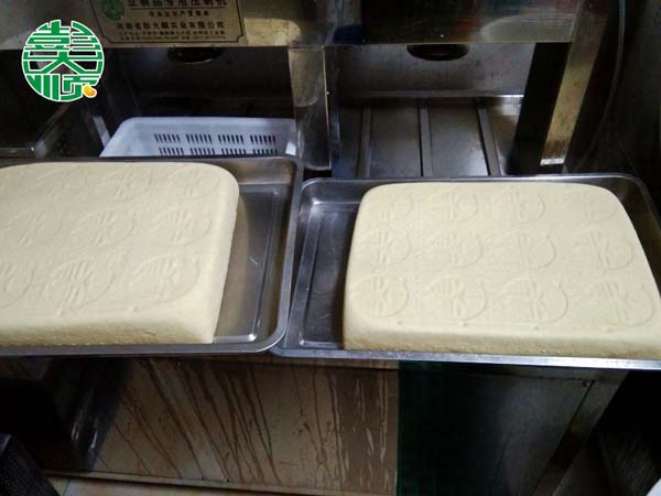 長治加盟店做出的（de）成品豆腐